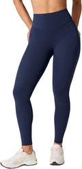 UNISSU Hugcurve No Front Seam High Waisted Workout Leggings for Women Buttery Soft Yoga Pants Gym Athletic Tights - 25''