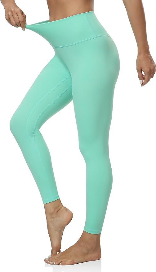 Colorfulkoala Buttery Soft Leggings for Women - High Waist 7/8 Length Workout Gym Yoga Pants