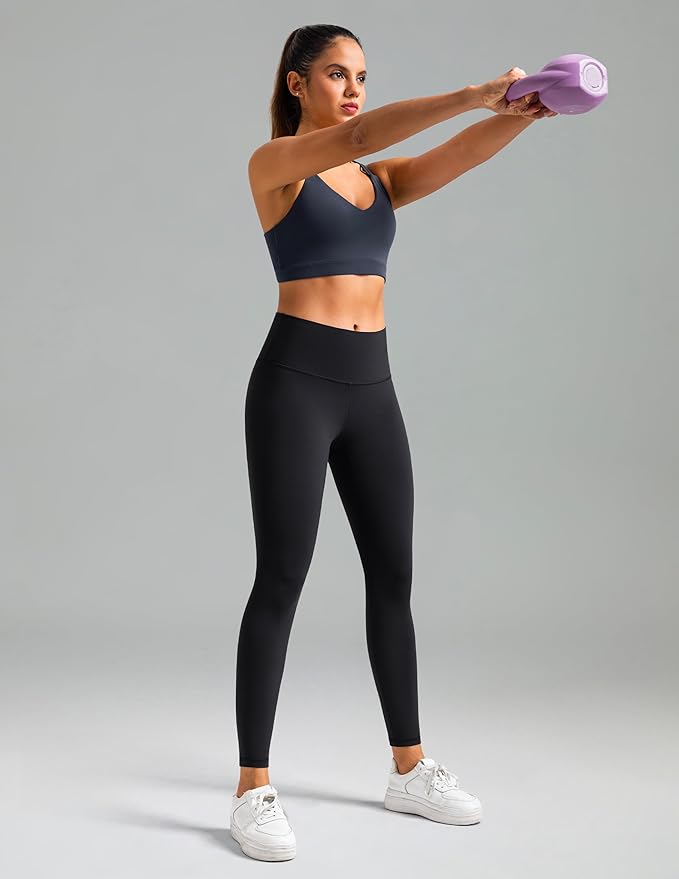 Colorfulkoala Women's Dreamlux High Waisted Workout Leggings 25" / 28" Inseam Yoga Pants