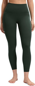 CRZ YOGA Butterluxe No Front Seam Yoga Leggings 25" - High Waisted Womens Lounge Pants Pilates Workout Athletic Buttery Soft