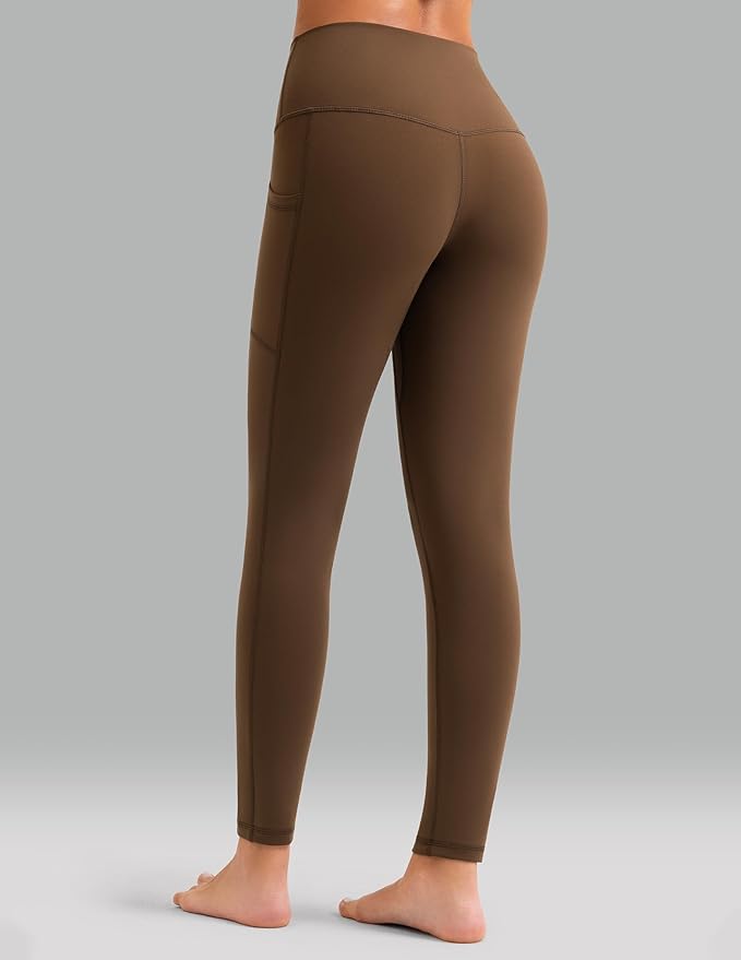 Colorfulkoala Women's High Waisted Yoga Pants 7/8 Length Leggings with Pockets