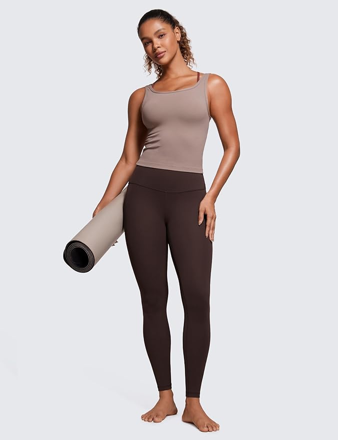 CRZ YOGA Butterluxe Yoga Leggings 28'' - High Waisted Womens Workout Lounge Pants Buttery Soft