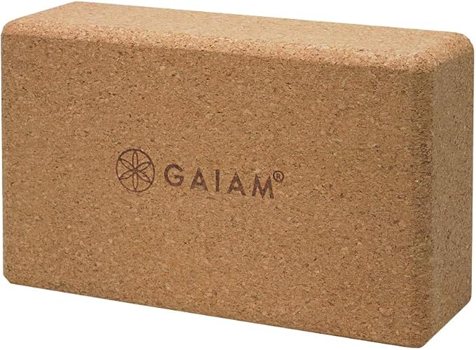 Gaiam Yoga Block - Supportive Latex-Free Eva Foam - Soft Non-Slip Surface with Beveled Edges for Yoga, Pilates, Meditation
