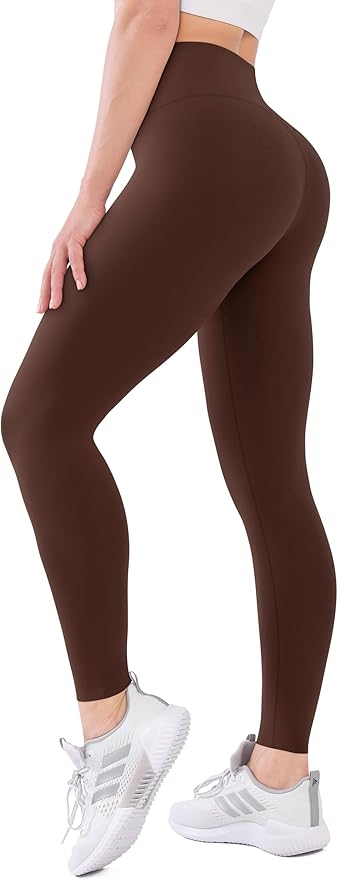 High Waisted Leggings with Pockets for Women Buttery Soft Full Length Capri Workout Yoga Pants