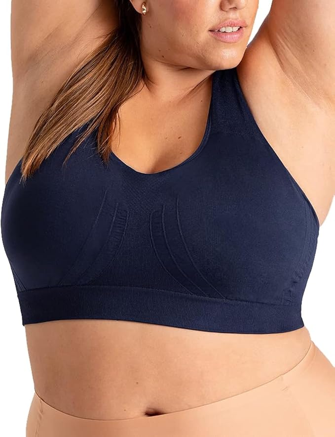 SHAPERMINT Sports Bras for Women - Workout Bras for Women, Plus Size Sports Bra, Workout Tops for Women High Support