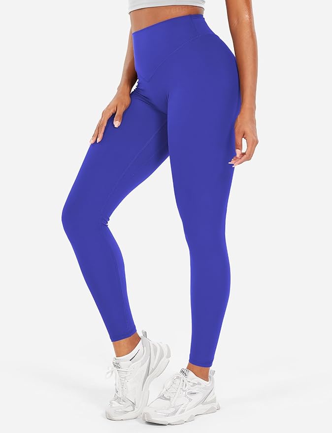 YEOREO Workout Leggings for Women Hidden Scrunch Tummy Control Leggings Agathia High Waisted Gym Yoga Pants