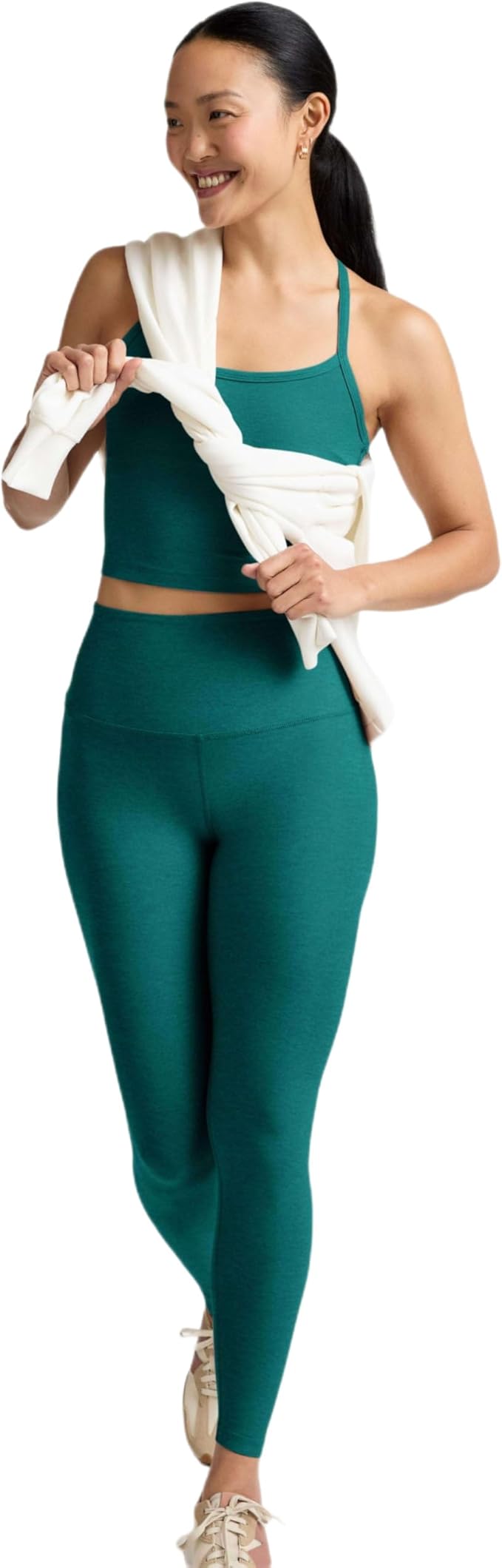Beyond Yoga Women's Spacedye Caught in The Midi High Waisted Legging