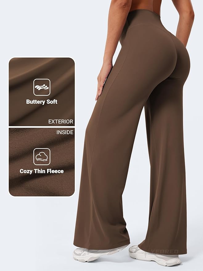 YEOREO Workout Leggings Womens No Front Seam Straight Leggings 29"/ 31.5"/ 33"/ 35" High Waist Buttery Eddiy Gym Yoga Pants