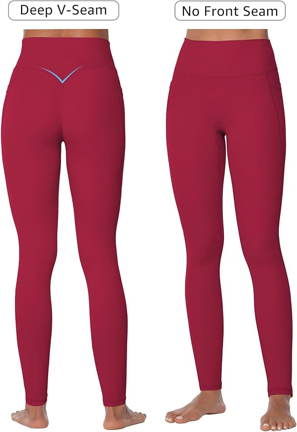 Sunzel Sunzfly Workout Leggings for Women, Tummy Control Compression Workout Gym Yoga Pants, High Waist & No Front Seam Lycra