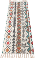 nuveti Cotton Yoga Mat - Absorbent, Grippy Tight Weave, Ashtanga & Hot Yoga Rug, Helps with Slippery Hands & Feet
