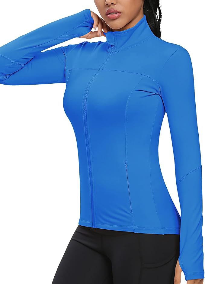 GYM RAINBOW Workout Jackets for Women Athletic Jacket Spring Running Yoga Jackets