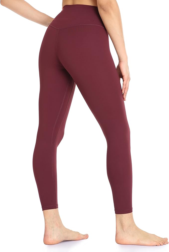 Colorfulkoala Buttery Soft Leggings for Women - High Waist 7/8 Length Workout Gym Yoga Pants
