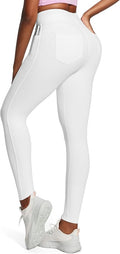 IUGA High Waist Yoga Pants with Pockets, Leggings for Women Tummy Control, Workout Leggings for Women 4 Way Stretch