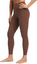 CRZ YOGA Brushed Naked Feeling Workout Leggings 25" - High Waisted Gym Compression Tummy Control Womens Yoga Pants