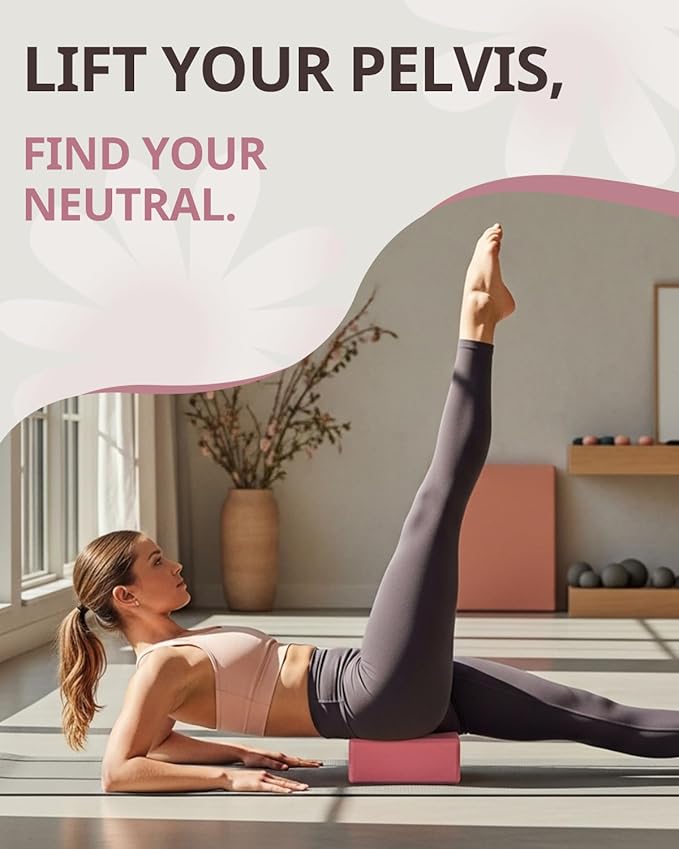 Trideer Yoga Blocks 2 Pack, Soft Non-Slip Foam Blocks with Beveled Edges for Alignment and Stretching in Yoga, Pilates, and Dance - Supportive, Lightweight, Odor Resistant, Latex-Free