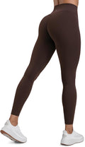 CRZ YOGA Secretsculpt Butterlift Workout Leggings 25" - No Front Seam High Waisted Womens Yoga Pants Booty Scrunch Butt