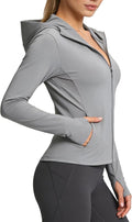 Women's UPF 50+ Sun Protection Hoodie Jacket with Pockets Lightweight Zip Up Sun Cover Up Shirt Athletic Jacket