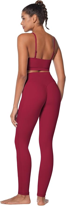 Sunzel Sunzfly Workout Leggings for Women, Tummy Control Compression Workout Gym Yoga Pants, High Waist & No Front Seam Lycra
