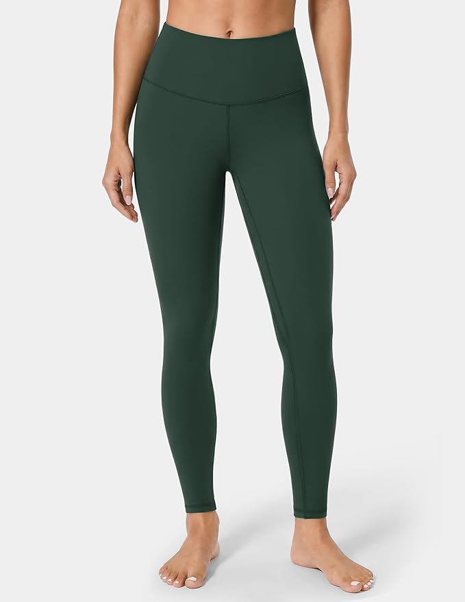 Colorfulkoala Women's High Waisted Tummy Control Workout Leggings Full Length Ultra Soft Yoga Pants 28"