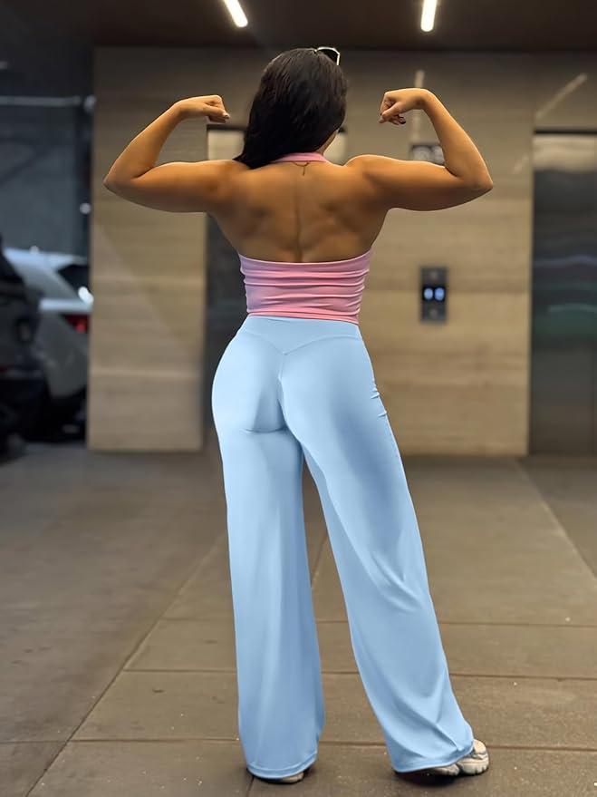 YEOREO Workout Leggings Womens No Front Seam Straight Leggings 29"/ 31.5"/ 33"/ 35" High Waist Buttery Eddiy Gym Yoga Pants