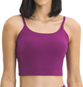 Lemedy Women Padded Sports Bra Fitness Workout Running Shirts Yoga Tank Top