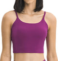 Lemedy Women Padded Sports Bra Fitness Workout Running Shirts Yoga Tank Top