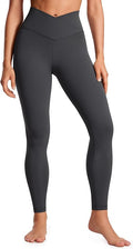 CRZ YOGA Butterluxe Crossover Waist Leggings 28" - Criss Cross Full Length Workout Athletic Womens Yoga Pants