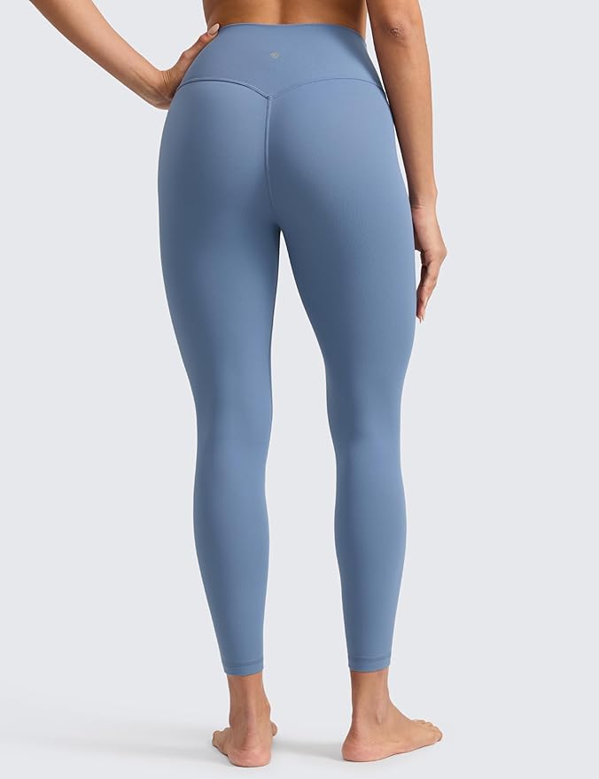 CRZ YOGA Butterlift Workout Leggings 25" - High Waisted Pilates Gym Athletic Womens Yoga Pants Buttery Soft