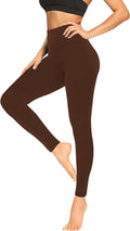 FULLSOFT Buttery Soft Leggings for Women - High Waisted Tummy Control No See Through Workout Yoga Cycling Tights Pants