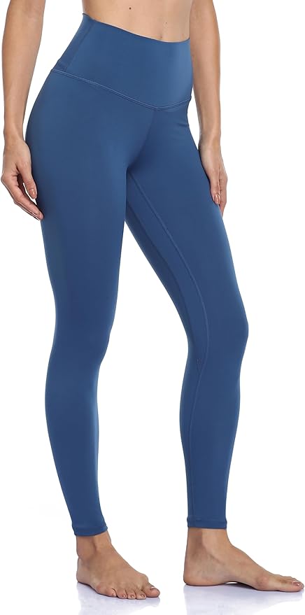 YUNOGA Women's Ultra Soft High Waisted Seamless Leggings Tummy Control Yoga Pants