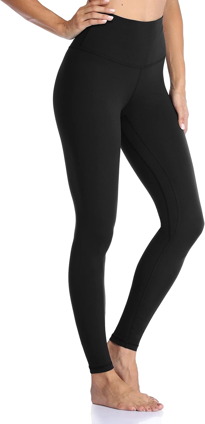 Colorfulkoala Women's High Waisted Tummy Control Workout Leggings Full Length Ultra Soft Yoga Pants 28"