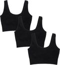 Fruit of the Loom Women's 3-Pack Seamless Full-Coverage Back Smoothing Wireless Bra