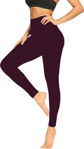 FULLSOFT Buttery Soft Leggings for Women - High Waisted Tummy Control No See Through Workout Yoga Cycling Tights Pants