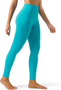 Colorfulkoala Dreamlux No Front Seam Leggings for Women 25"/28" Inseam, High Waisted Buttery Soft Yoga Pants