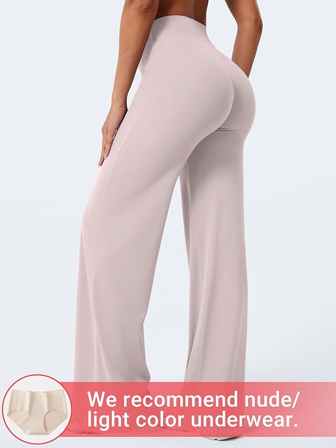 YEOREO Workout Leggings Womens No Front Seam Straight Leggings 29"/ 31.5"/ 33"/ 35" High Waist Buttery Eddiy Gym Yoga Pants