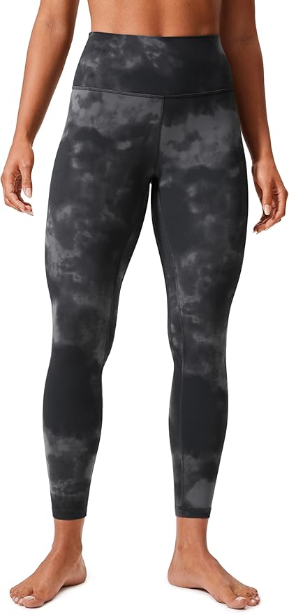 CRZ YOGA Butterlift Workout Leggings 25" - High Waisted Pilates Gym Athletic Womens Yoga Pants Buttery Soft