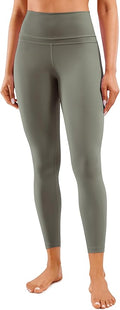 CRZ YOGA Naked Feeling Workout Leggings 25'' - High Waist Yoga Training Tight Womens Pants