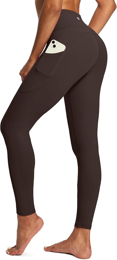 IUGA High Waist Yoga Pants with Pockets, Leggings for Women Tummy Control, Workout Leggings for Women 4 Way Stretch