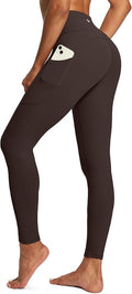 IUGA High Waist Yoga Pants with Pockets, Leggings for Women Tummy Control, Workout Leggings for Women 4 Way Stretch