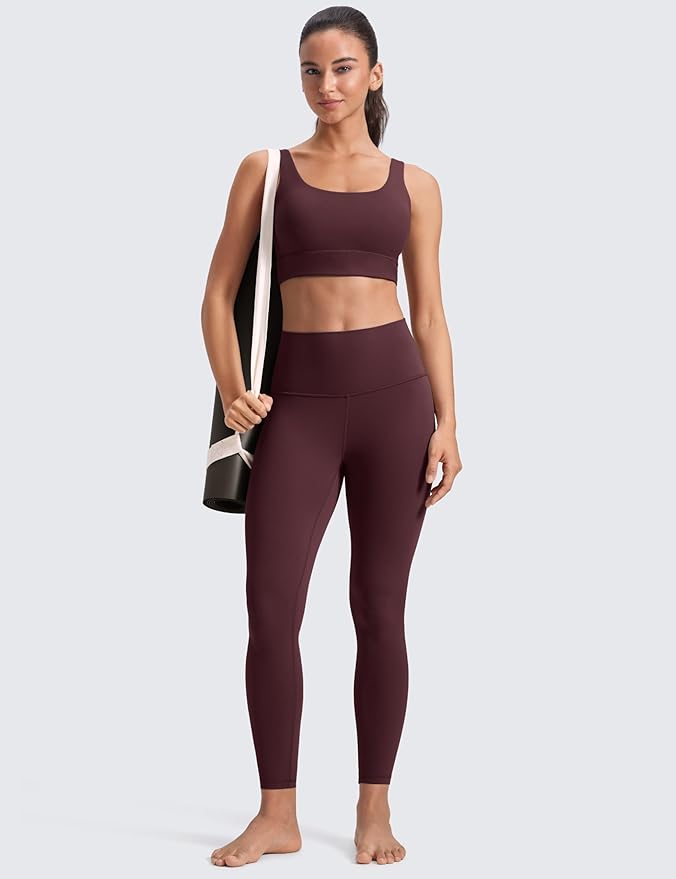 CRZ YOGA Butterluxe Yoga Leggings 25" - High Waisted Buttery Soft Womens Workout Lounge Pants