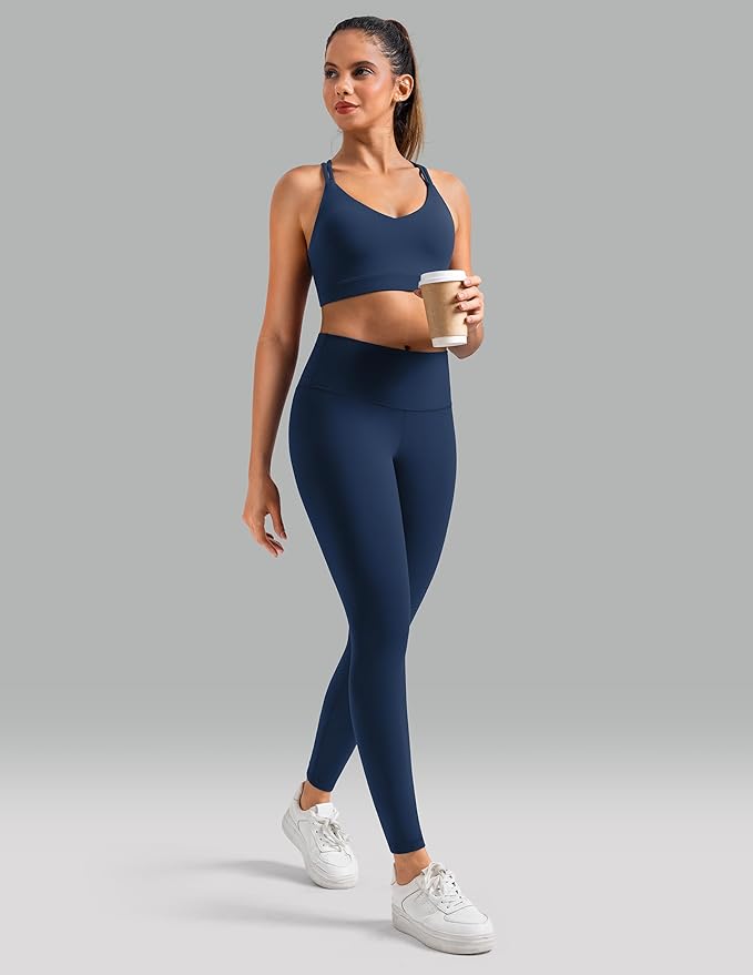 Colorfulkoala Women's Dreamlux High Waisted Workout Leggings 25" / 28" Inseam Yoga Pants