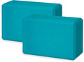 Gaiam Yoga Block - Supportive Latex-Free Eva Foam - Soft Non-Slip Surface with Beveled Edges for Yoga, Pilates, Meditation