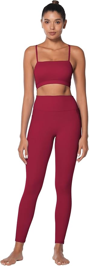 Sunzel Sunzfly Workout Leggings for Women, Tummy Control Compression Workout Gym Yoga Pants, High Waist & No Front Seam Lycra