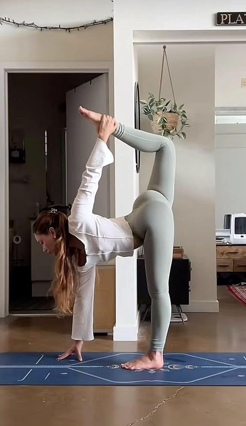 MOREFEEL Leggings with Pockets for Women, High Waisted Tummy Control Workout Hip Lift Yoga Pants Activewear