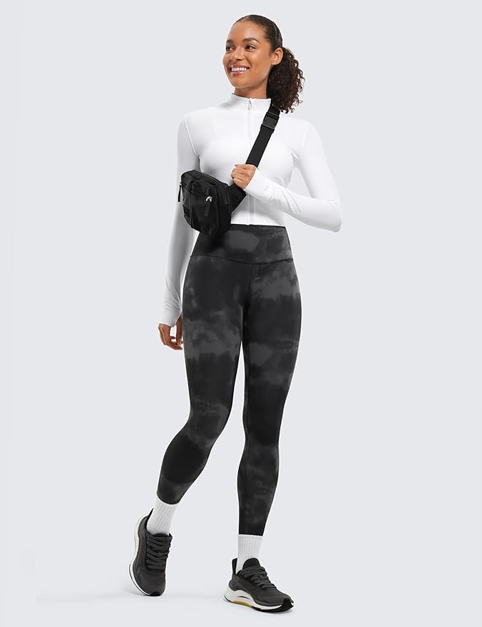 CRZ YOGA Butterluxe Yoga Leggings 25" - High Waisted Buttery Soft Womens Workout Lounge Pants