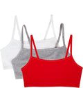 Fruit of the Loom Women's Spaghetti Strap Cotton Sports Bra - All-Day Comfort & Easy Movement