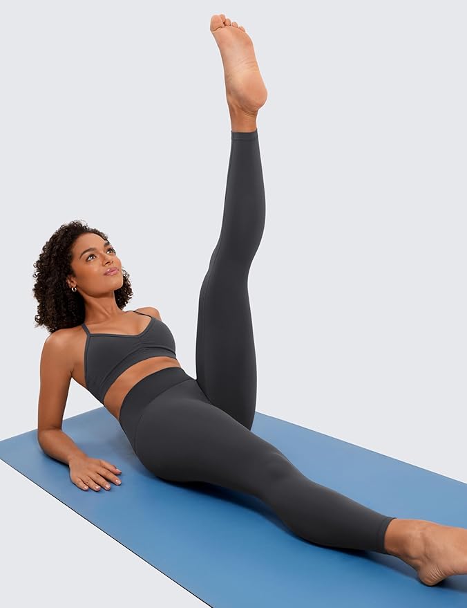 CRZ YOGA Butterluxe Yoga Leggings 25" - High Waisted Buttery Soft Womens Workout Lounge Pants