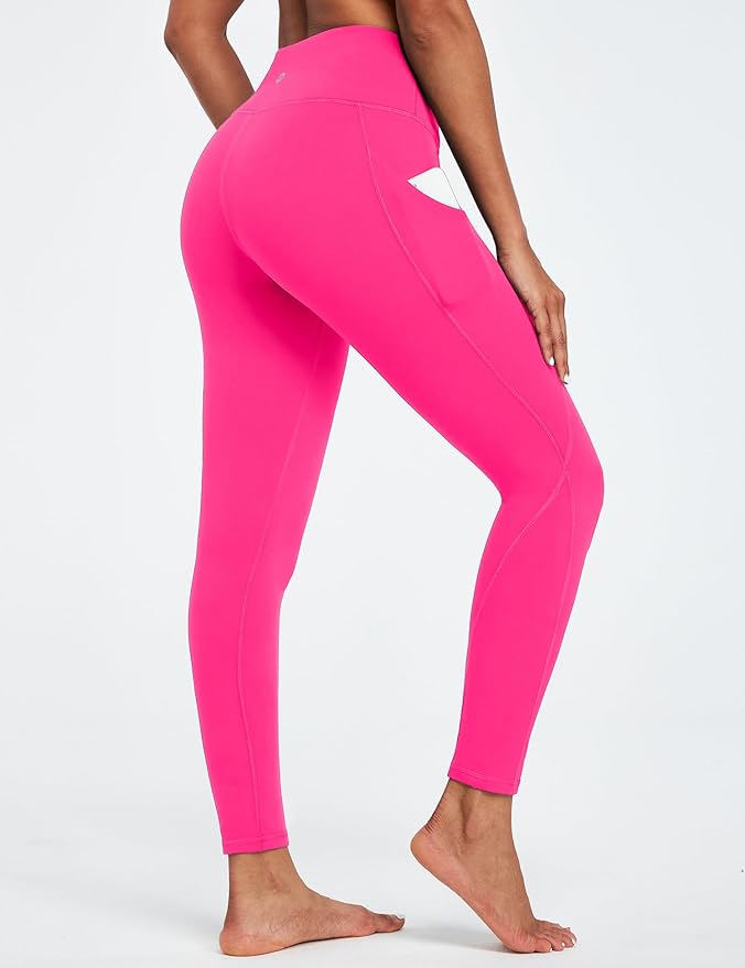 Ewedoos Leggings with Pockets for Women High Waisted Athletic Workout Compression Leggings Tummy Control Yoga Pants Women