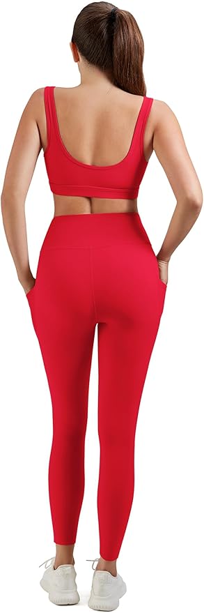 CHARMKING High Waisted Leggings for Women Soft Tummy Control Pants Non See Through Workout Yoga Pants for Running Plus Size