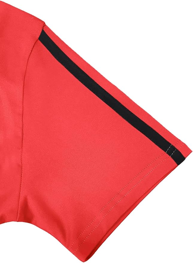 Women's 2 Piece Outfits Sweatsuit Summer Workout Striped Short Sleeve Long Sweatpants Casual Jogging Lounge Set